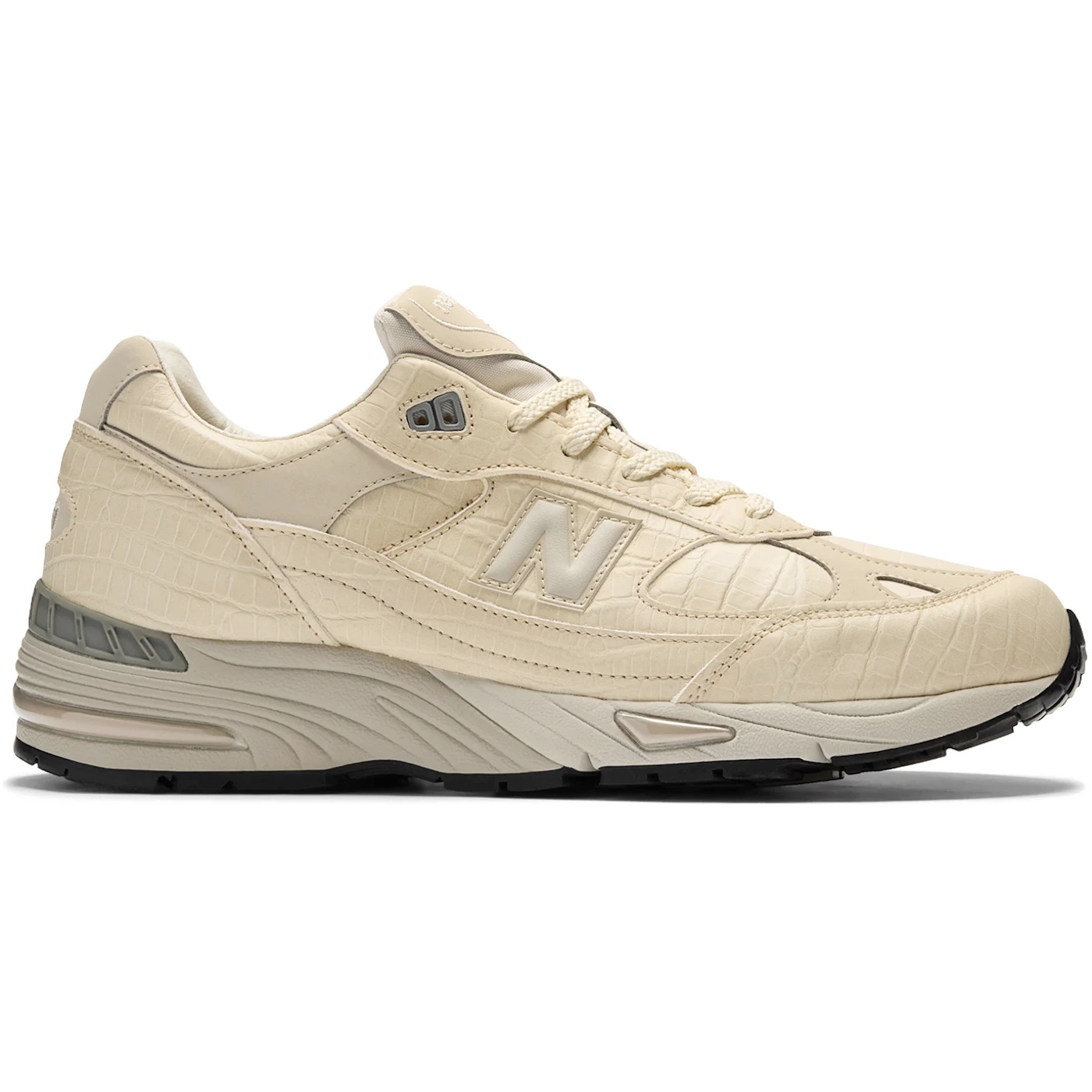 New Balance 991 MiUK Oyster Grey Crocodile 3 New Balance 991 MiUK Oyster Grey Crocodile