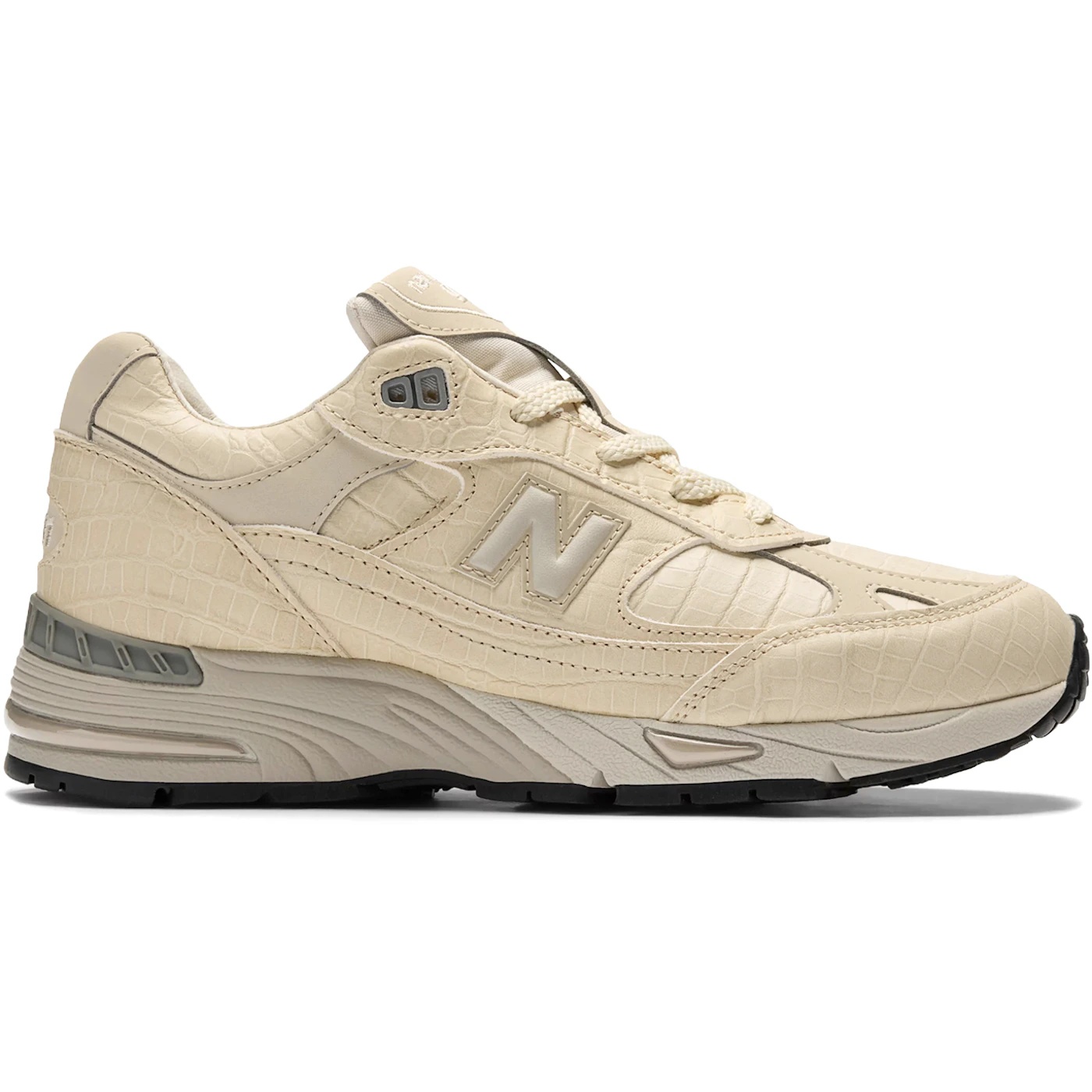 New Balance 991 MiUK Oyster Grey Crocodile (Womens) 2 New Balance 991 MiUK Oyster Grey Crocodile (Womens)