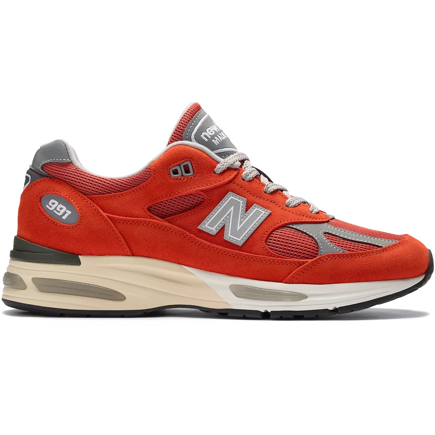 New Balance 991v2 MiUK Grenadine Fire Whirl 3 New Balance 991v2 MiUK Grenadine Fire Whirl