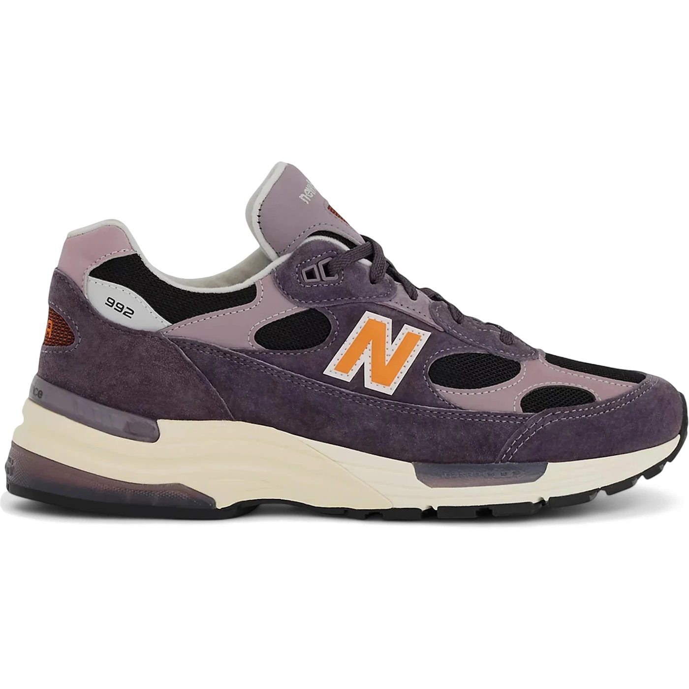 New Balance 992 MiUSA Dark Ice Wine Black 2 New Balance 992 MiUSA Dark Ice Wine Black 1