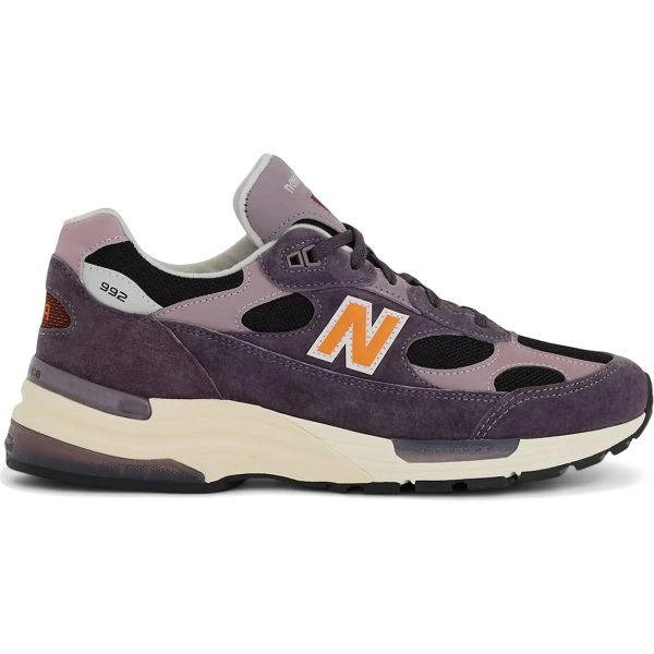 New Balance 992 MiUSA Dark Ice Wine Black