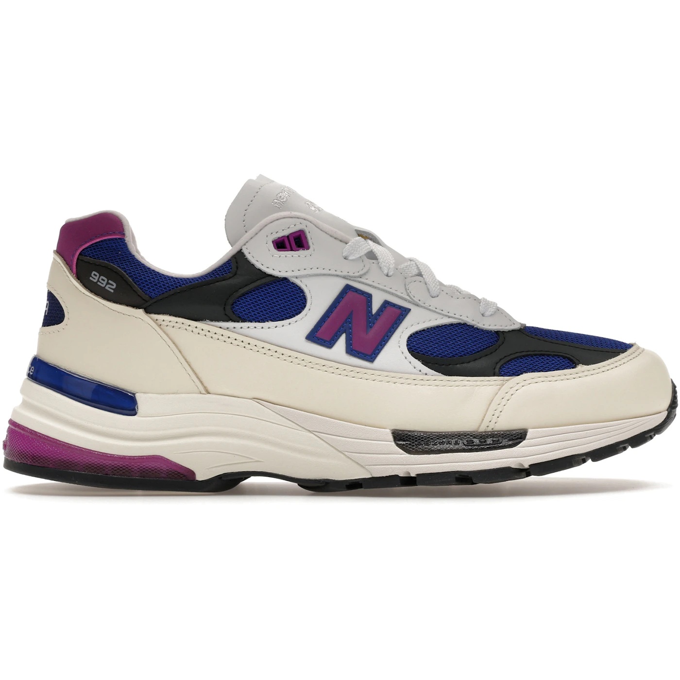 New Balance 992 MiUSA White Royal Purple Fuchsia 2 New Balance 992 MiUSA White Royal Purple Fuchsia