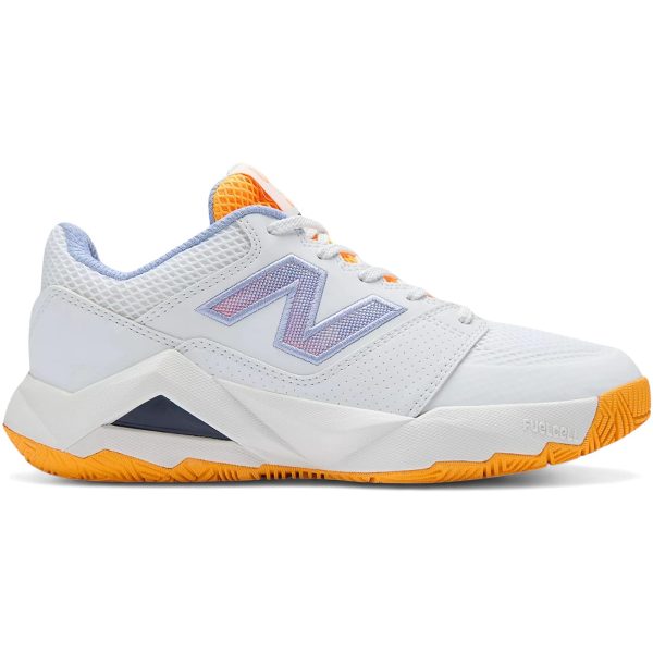New Balance Coco Delray White Hot Marigold (Womens)