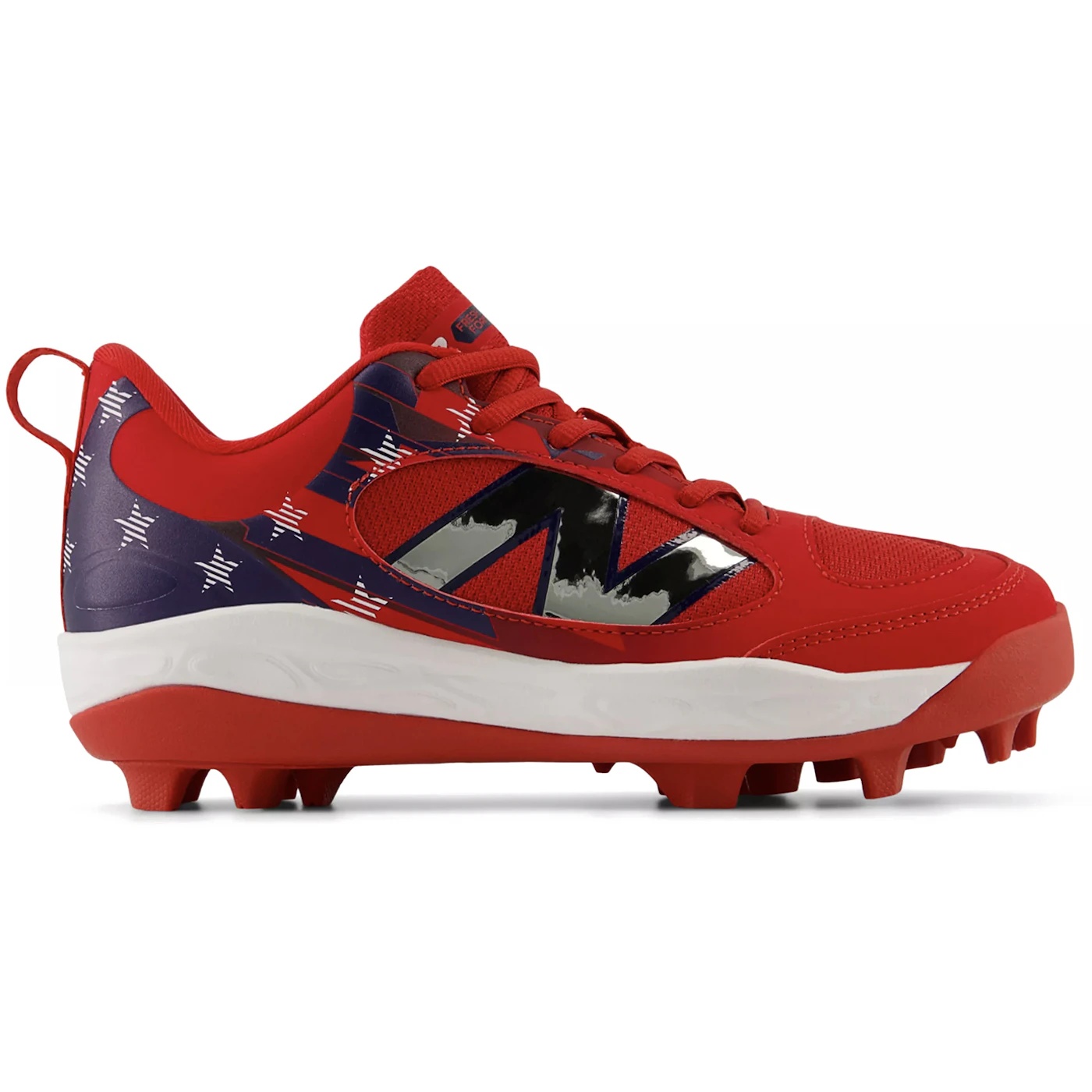 New Balance Fresh Foam 3000v7 Rubber Molded International Baseball Pack Navy Red (GS) 2 New Balance Fresh Foam 3000v7 Rubber Molded International Baseball Pack Navy Red GS 2