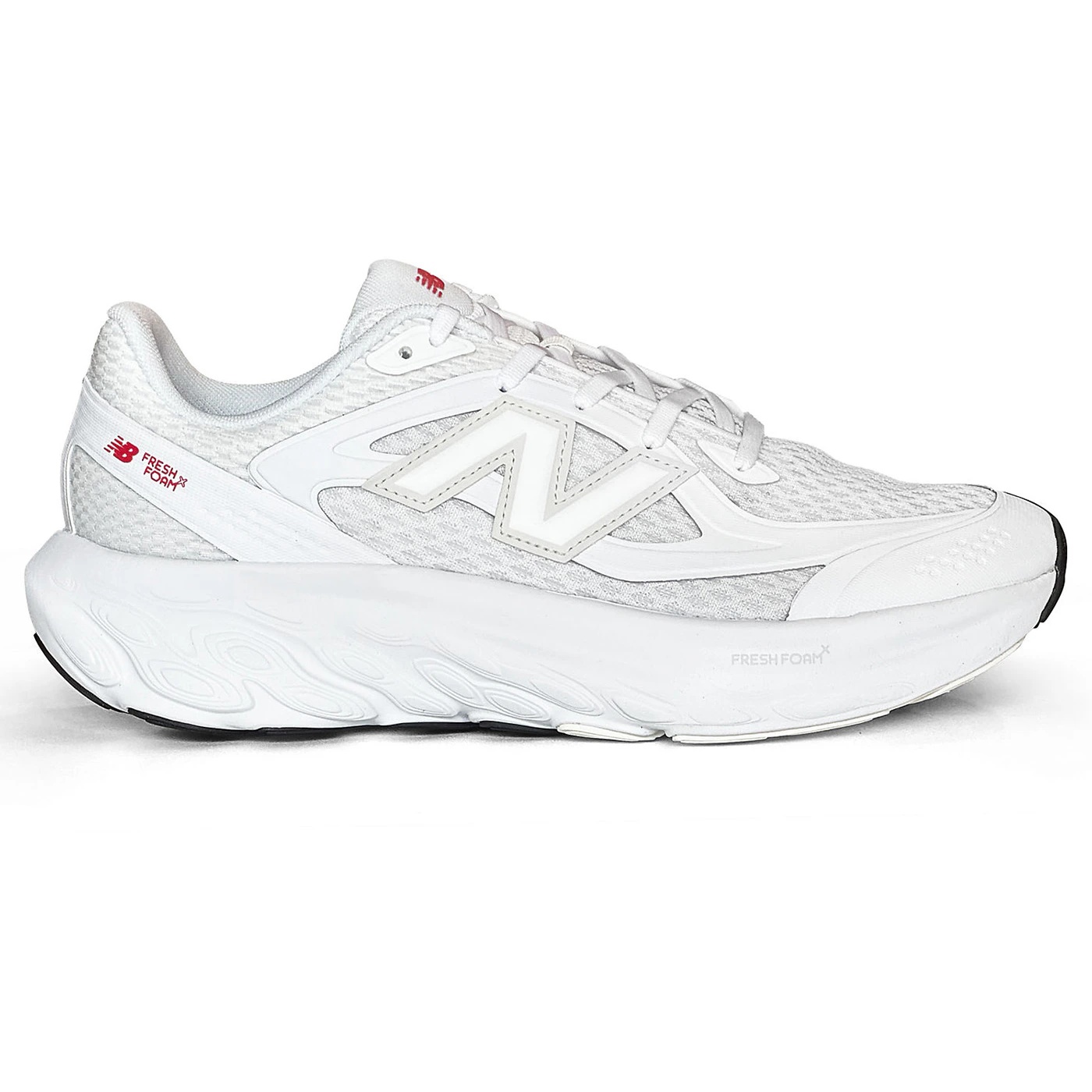 New Balance Fresh Foam Trainer White Sea Salt Red 3