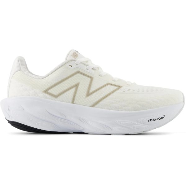 New Balance Fresh Foam X 1080v14 White Light Gold Metallic Sea Salt (Womens)