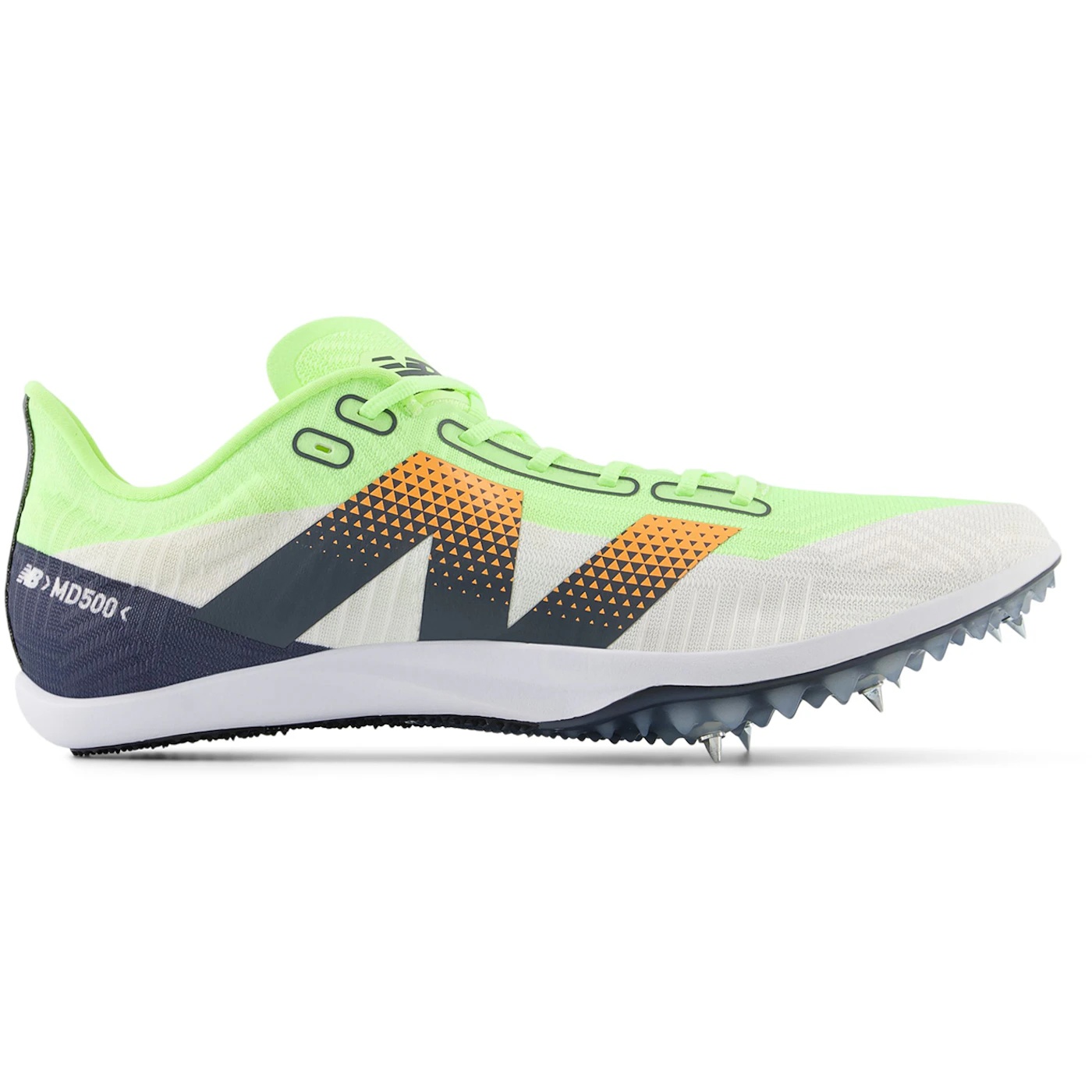 New Balance FuelCell MD500 v9 Bleached Lime Glo Graphite White 2 New Balance FuelCell MD500 v9 Bleached Lime Glo Graphite White 2