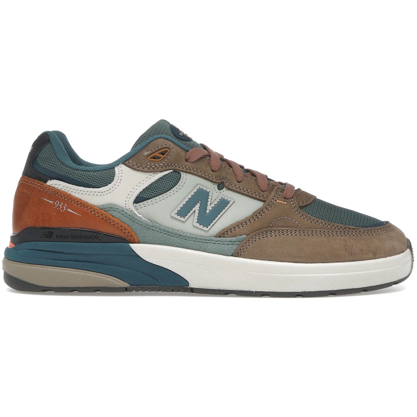 New Balance Numeric 933 Andrew Reynolds Mushroom New Spruce 2 New Balance Numeric 933 Andrew Reynolds Mushroom New Spruce 3