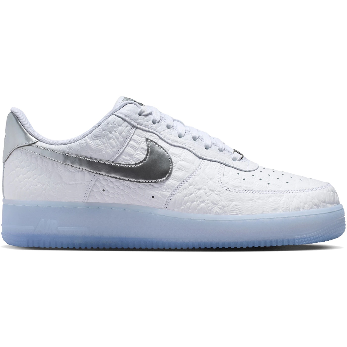 Nike Air Force 1 Low 07 Crocodile White Blue Tint 1 Nike Air Force 1 Low 07 Crocodile White Blue Tint 1