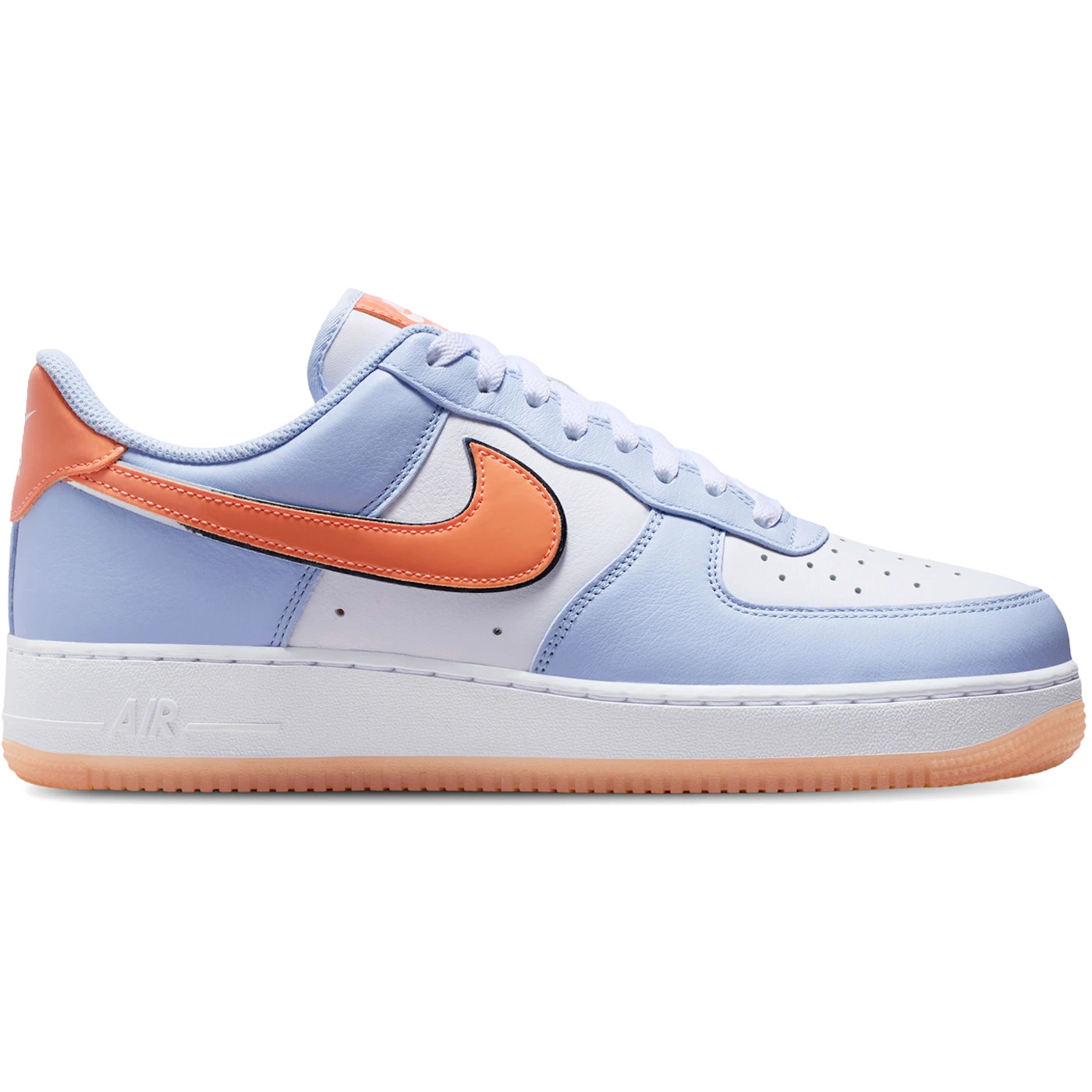 Nike Air Force 1 Low 07 Hydrogen Blue Orange Frost 2 Nike Air Force 1 Low 07 Hydrogen Blue Orange Frost 3