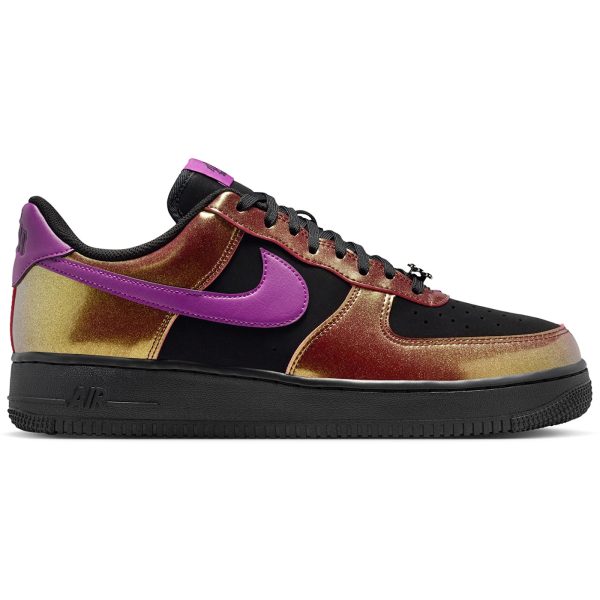 Nike Air Force 1 Low 07 LV8 Glam Rock Black Bold Berry