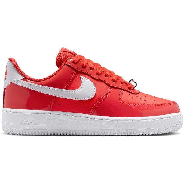 Nike Air Force 1 Low 07 Patent Light Crimson White (Womens)