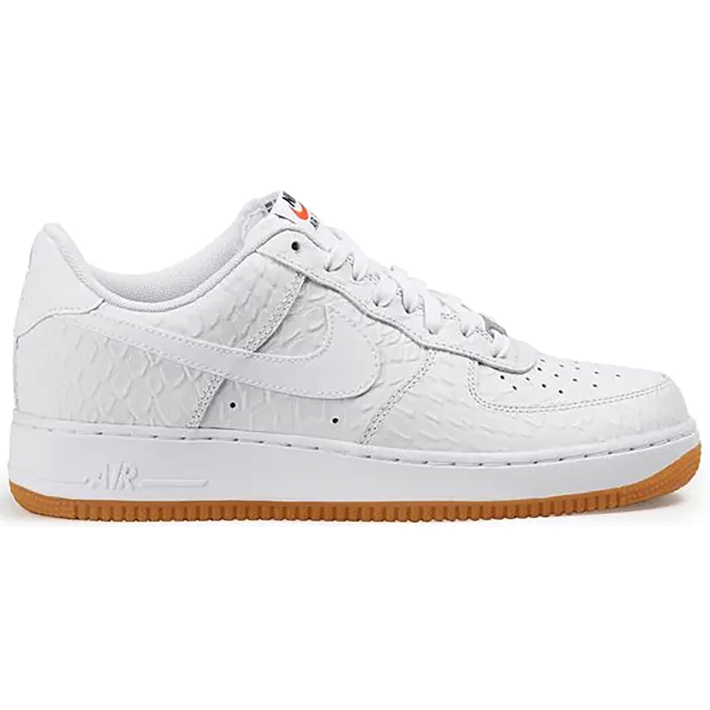 Nike Air Force 1 Low Croc Gum White 2 Nike Air Force 1 Low Croc Gum White 3