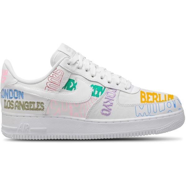 Nike Air Force 1 Low World Tour White