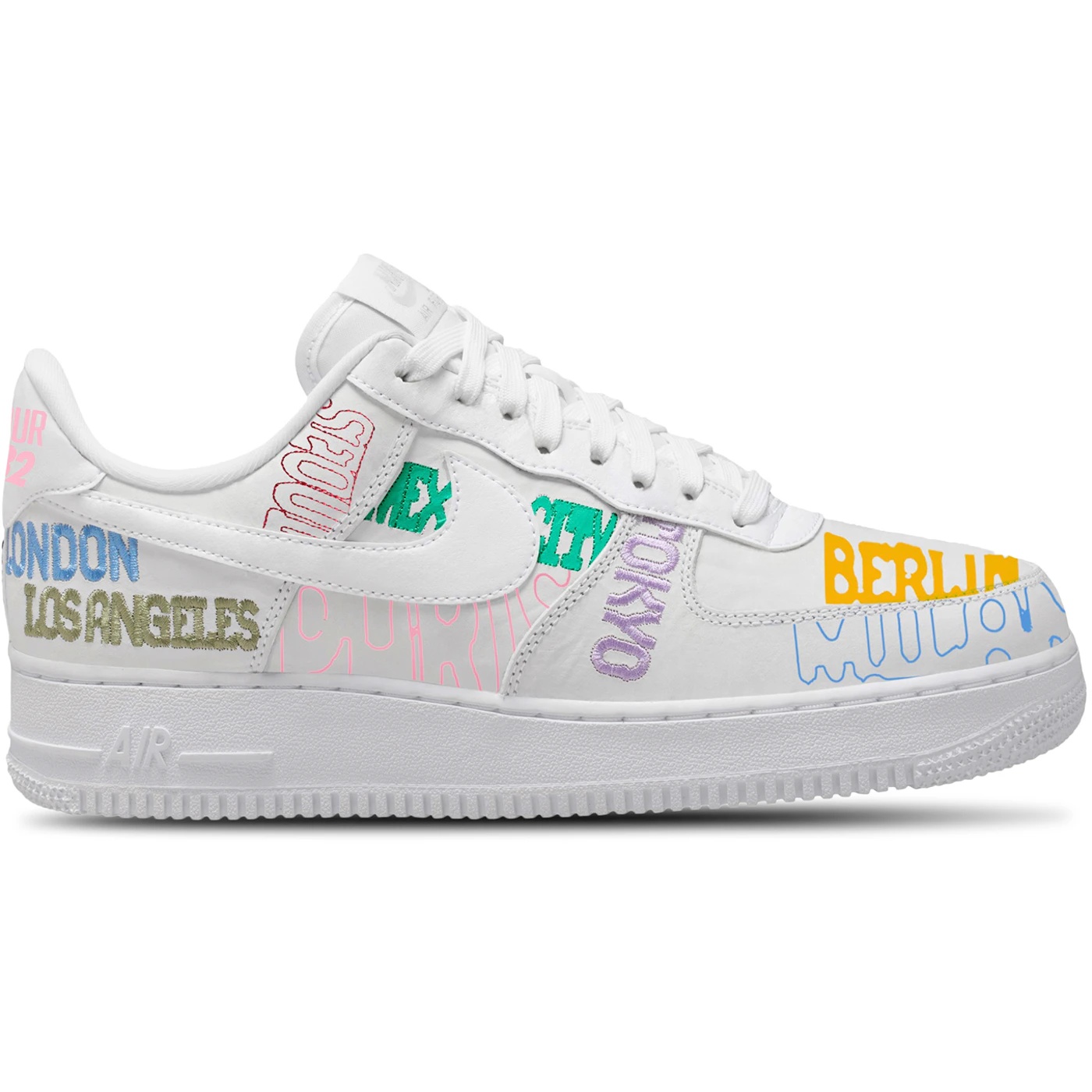 Nike Air Force 1 Low World Tour White 2 Nike Air Force 1 Low World Tour White