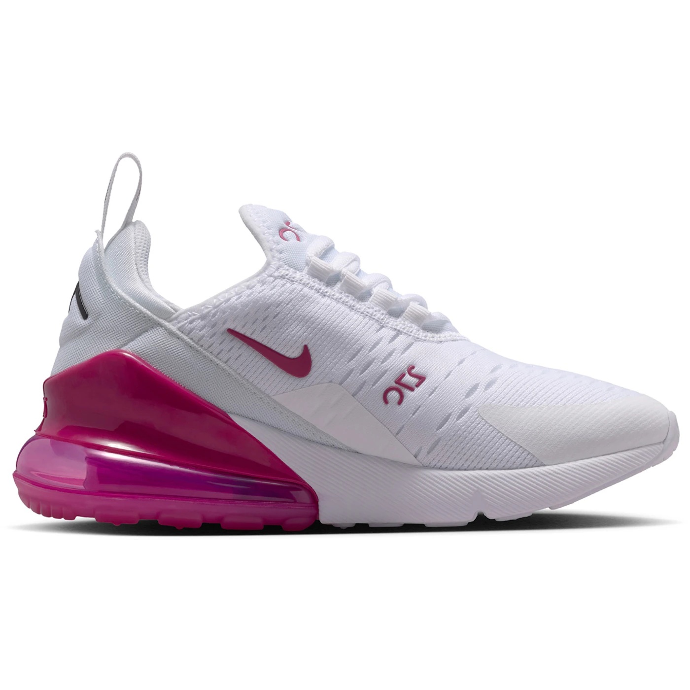 Nike Air Max 270 White Sweet Beet (GS) 2 Nike Air Max 270 White Sweet Beet GS 1