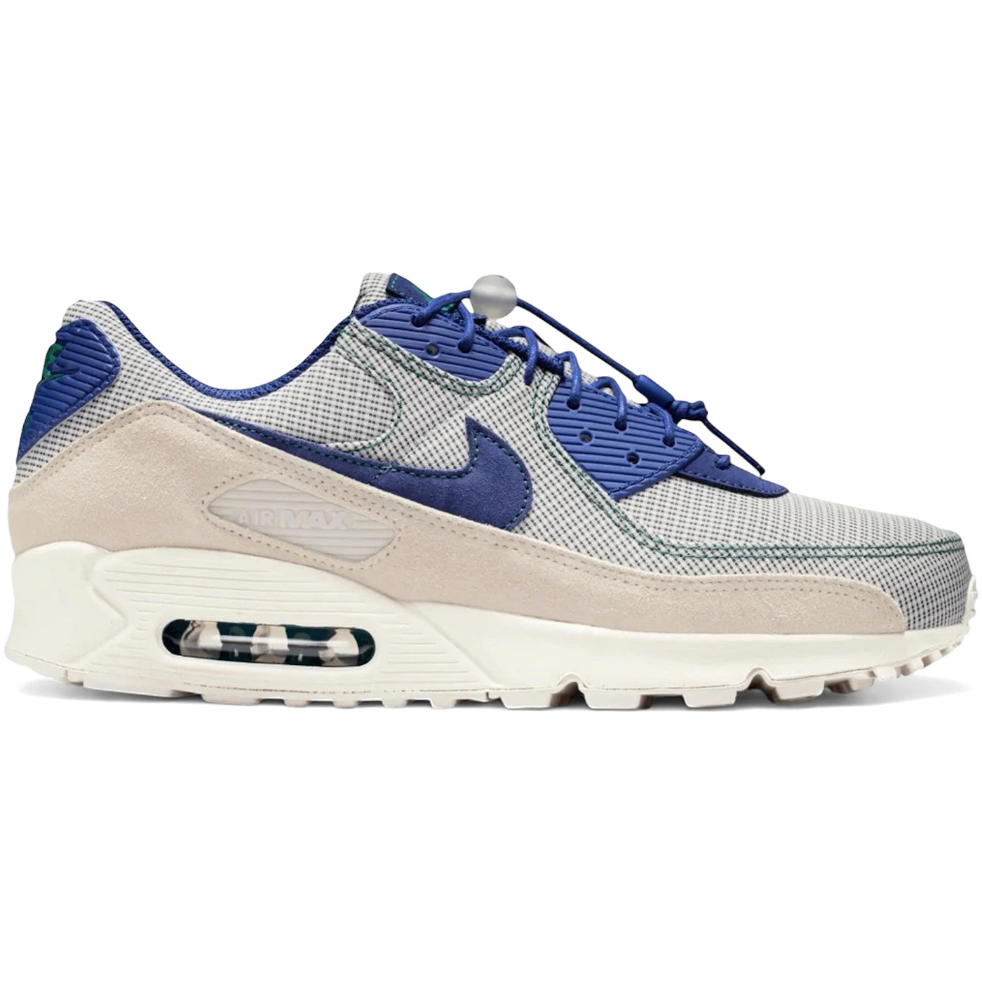 Nike Air Max 90 Coconut Milk Deep Royal Blue 1 Nike Air Max 90 Coconut Milk Deep Royal Blue 1