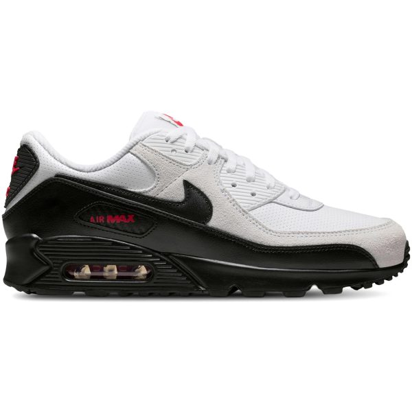 Nike Air Max 90 Perforated Leather White Black