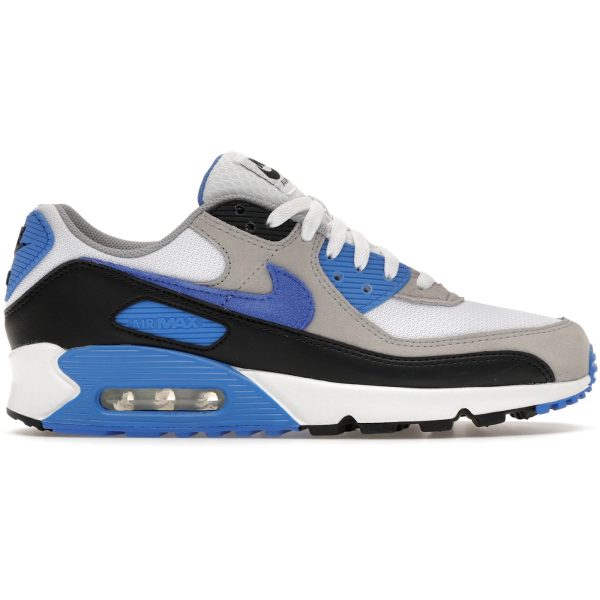 Nike Air Max 90 White Blue Crystal