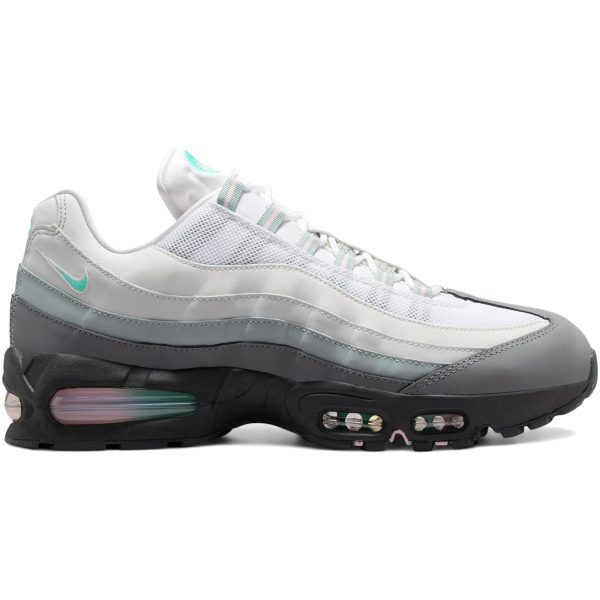 Nike Air Max 95 Big Bubble White Hyper Turquoise Pink Foam
