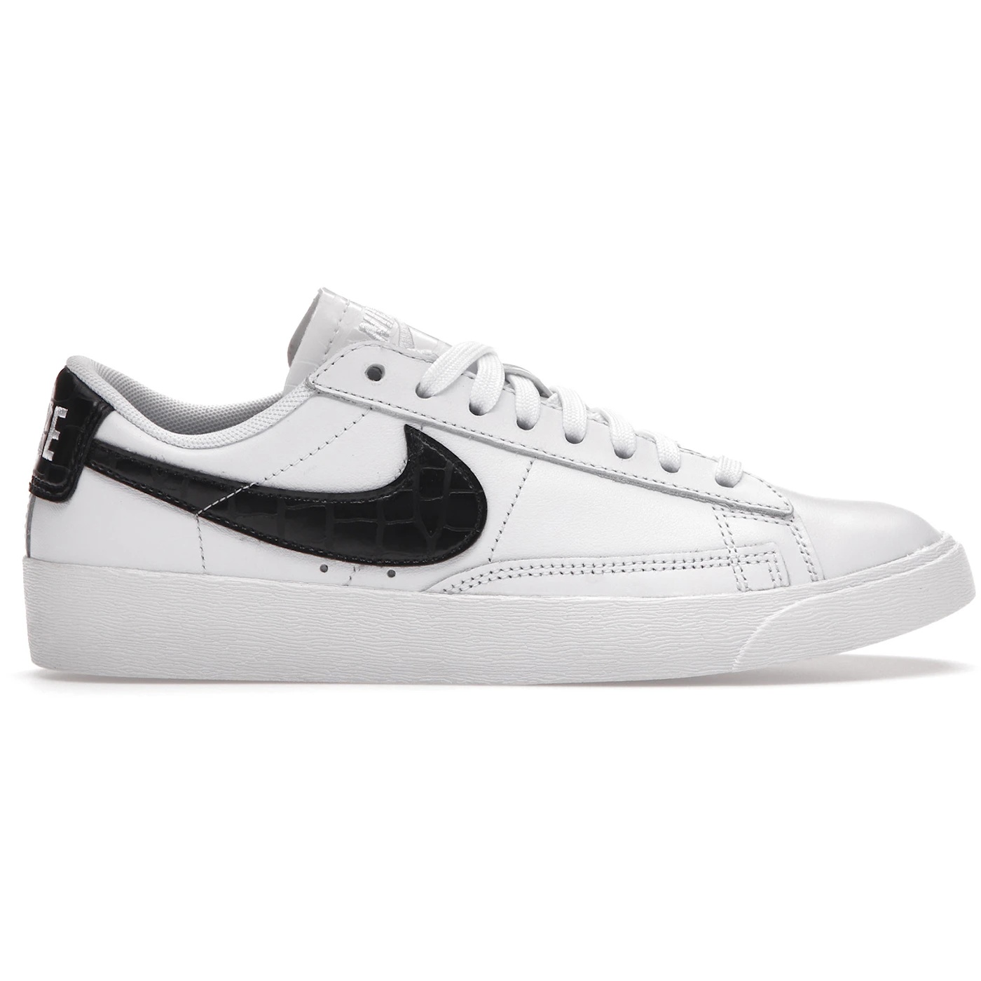 Nike Blazer Low White Black Croc (Womens) 2 Nike Blazer Low White Black Croc Womens 3