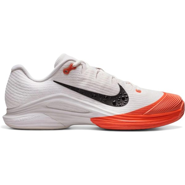 Nike Court Air Zoom Vapor 12 HC Sail Turf Orange