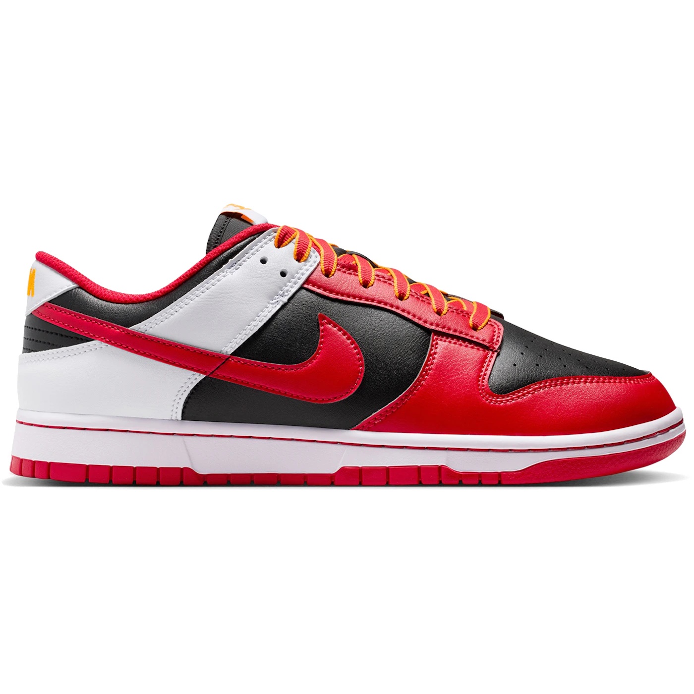 Nike Dunk Low Retro Black White University Red 1 Nike Dunk Low Retro Black White University Red 2