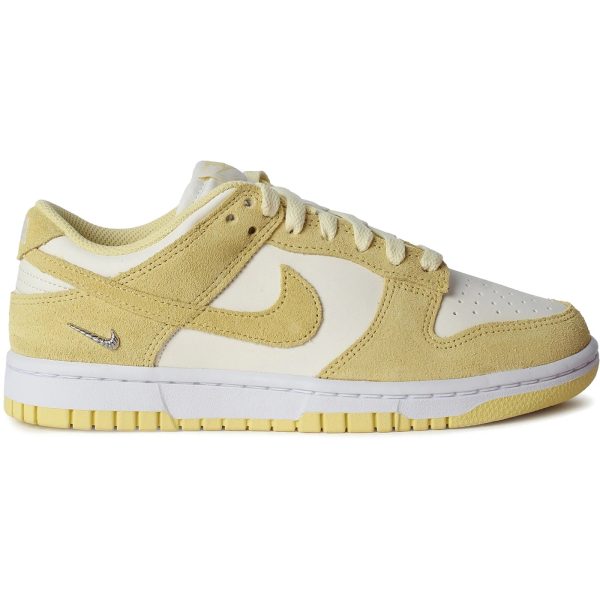 Nike Dunk Low Sail Soft Yellow Silver (Womens)