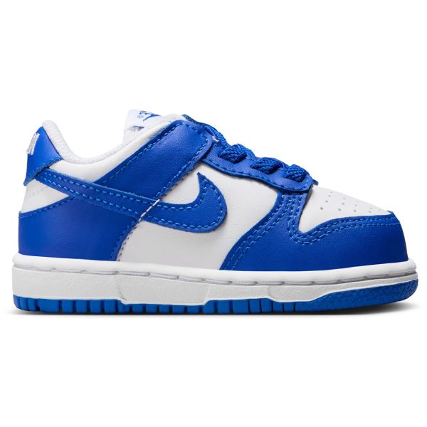 Nike Dunk Low White Hyper Royal (TD)