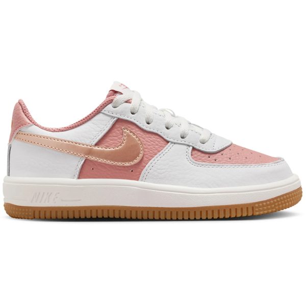 Nike Force 1 Low Rust Pink Metallic Red Bronze (PS)
