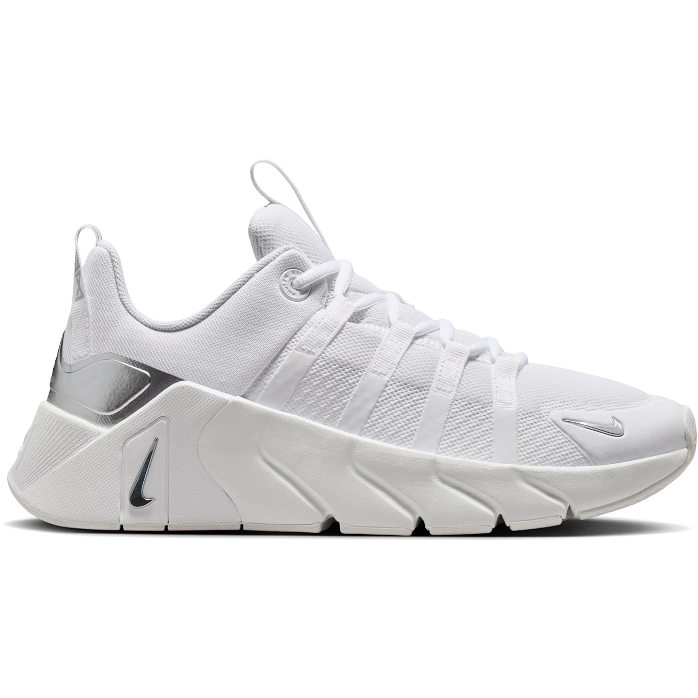 Nike Free Metcon 7 White Metallic Silver Womens 1
