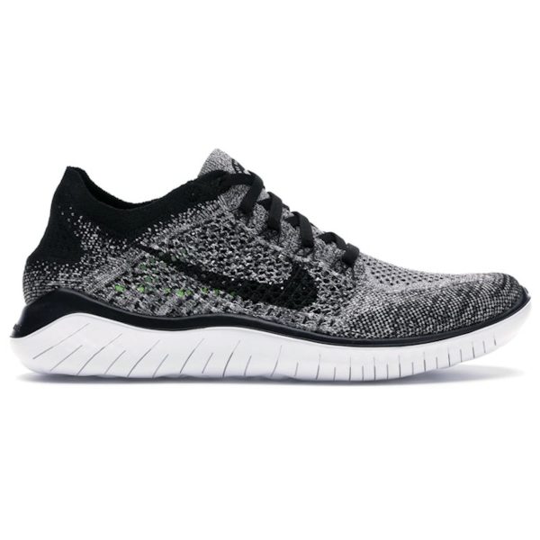 Nike Free RN Flyknit 2018 Oreo (Womens)
