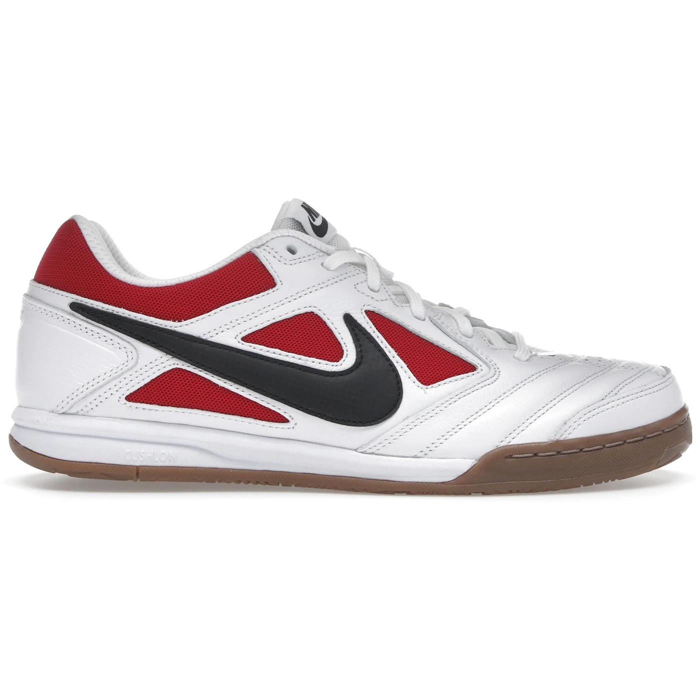 Nike Gato White Gym Red Gum Dark Brown Black