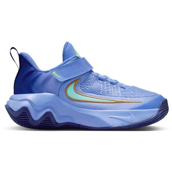 Nike Giannis Immortality 4 Royal Pulse Volt Hyper Turquoise (PS)