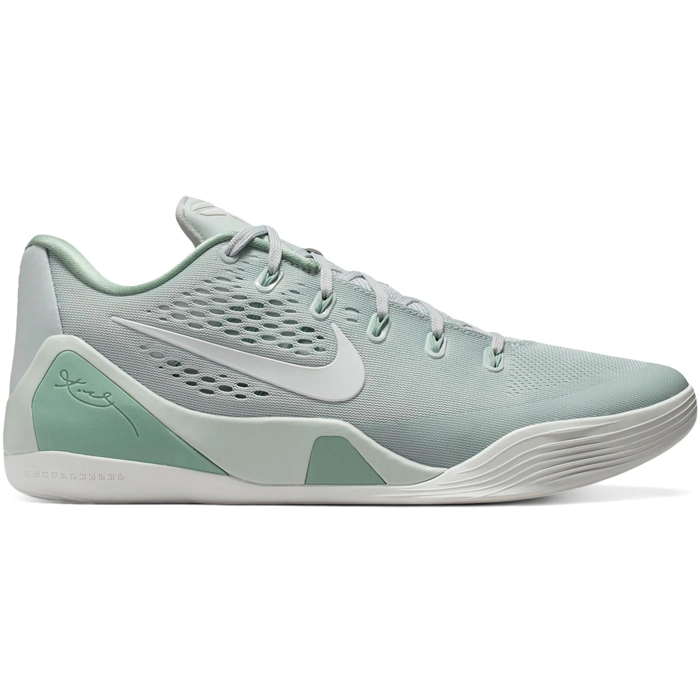 Nike Kobe 9 EM Low Protro Light Silver Steam 2 Nike Kobe 9 EM Low Protro Light Silver Steam 2