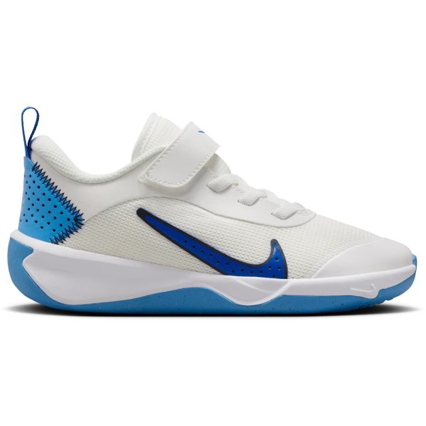 Nike Omni Multi-Court White Navy University Blue (PS)