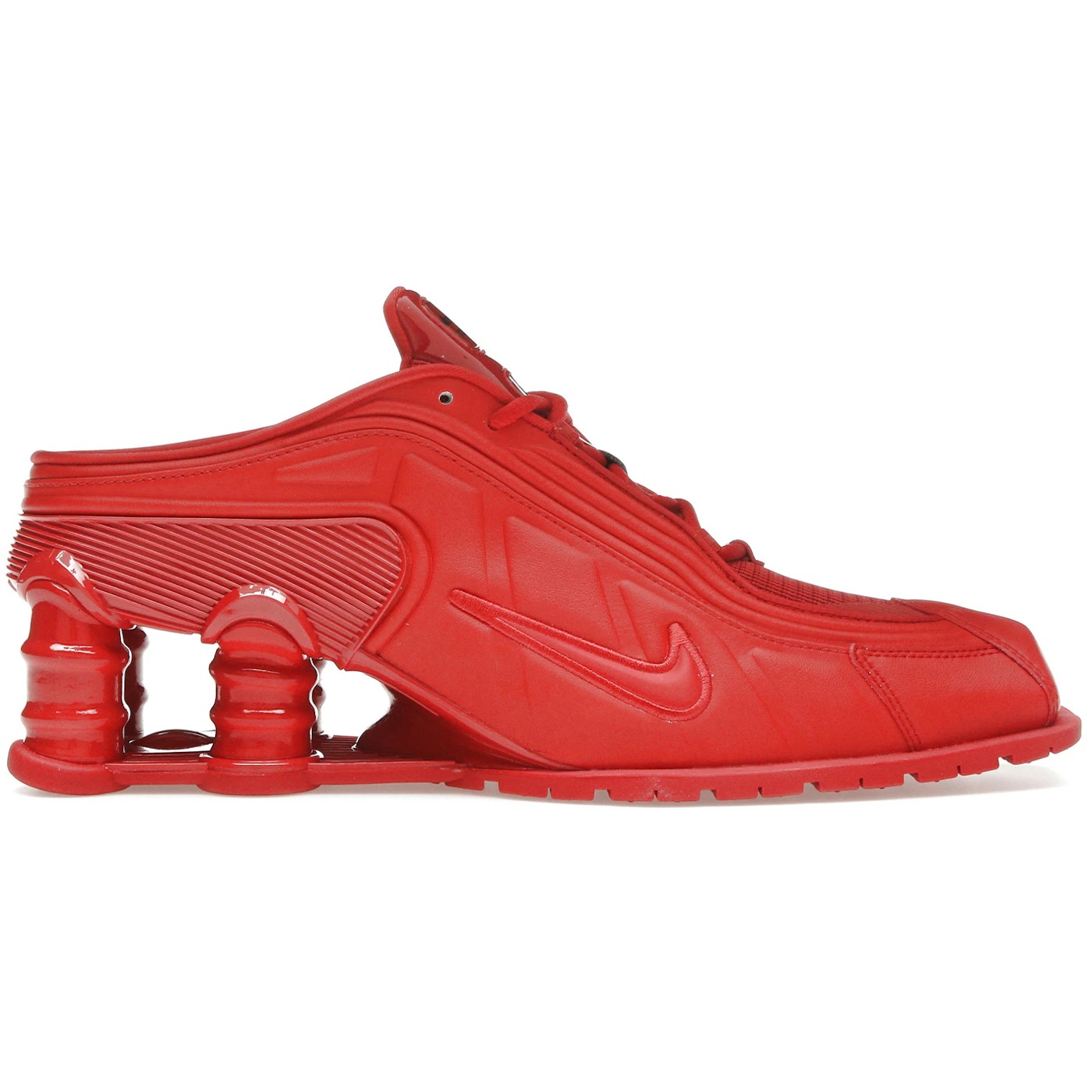 Nike Shox MR4 Mule Martine Rose Fire Red Black (Womens) 1 Nike Shox MR4 Mule Martine Rose Fire Red Black Womens 3