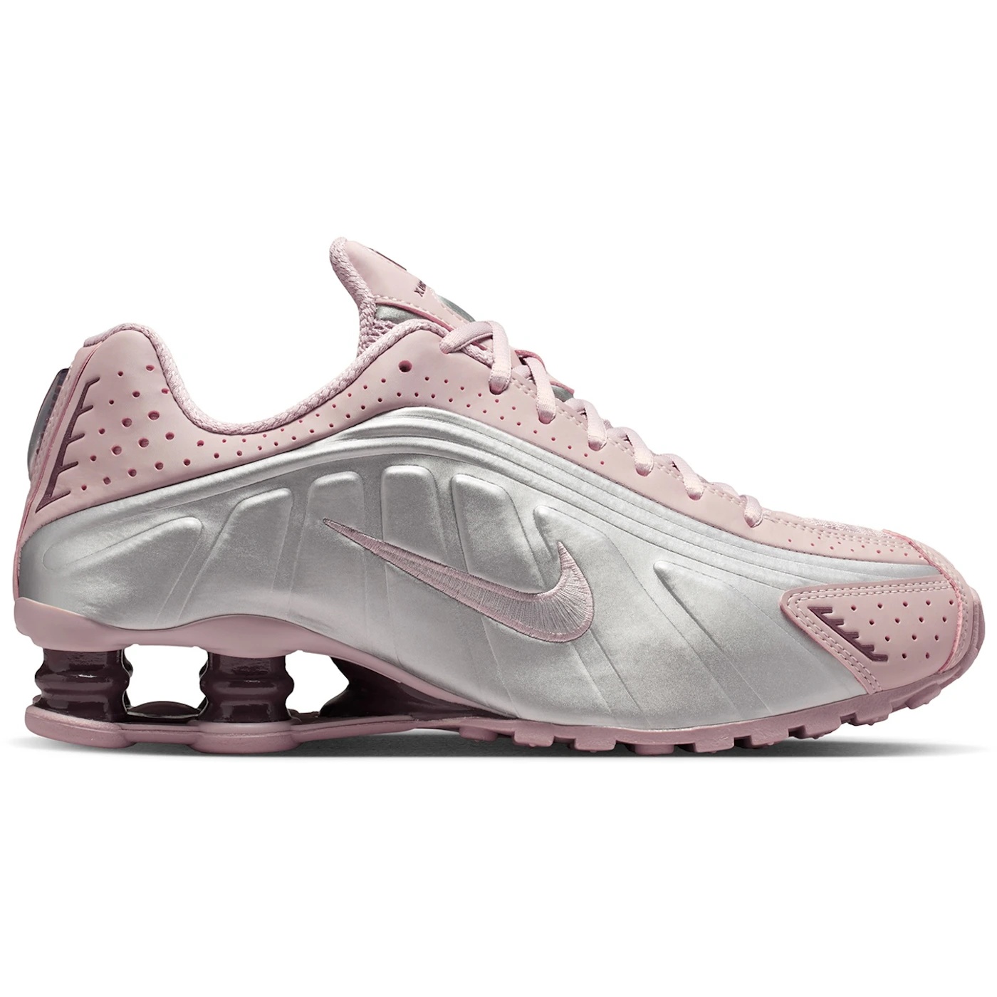 Nike Shox R4 Particle Rose Tattoo Silver (Womens) 2 Nike Shox R4 Particle Rose Tattoo Silver Womens 2