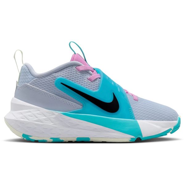 Nike Team Hustle D 12 Ghost Dusty Cactus Volt Tint (PS)