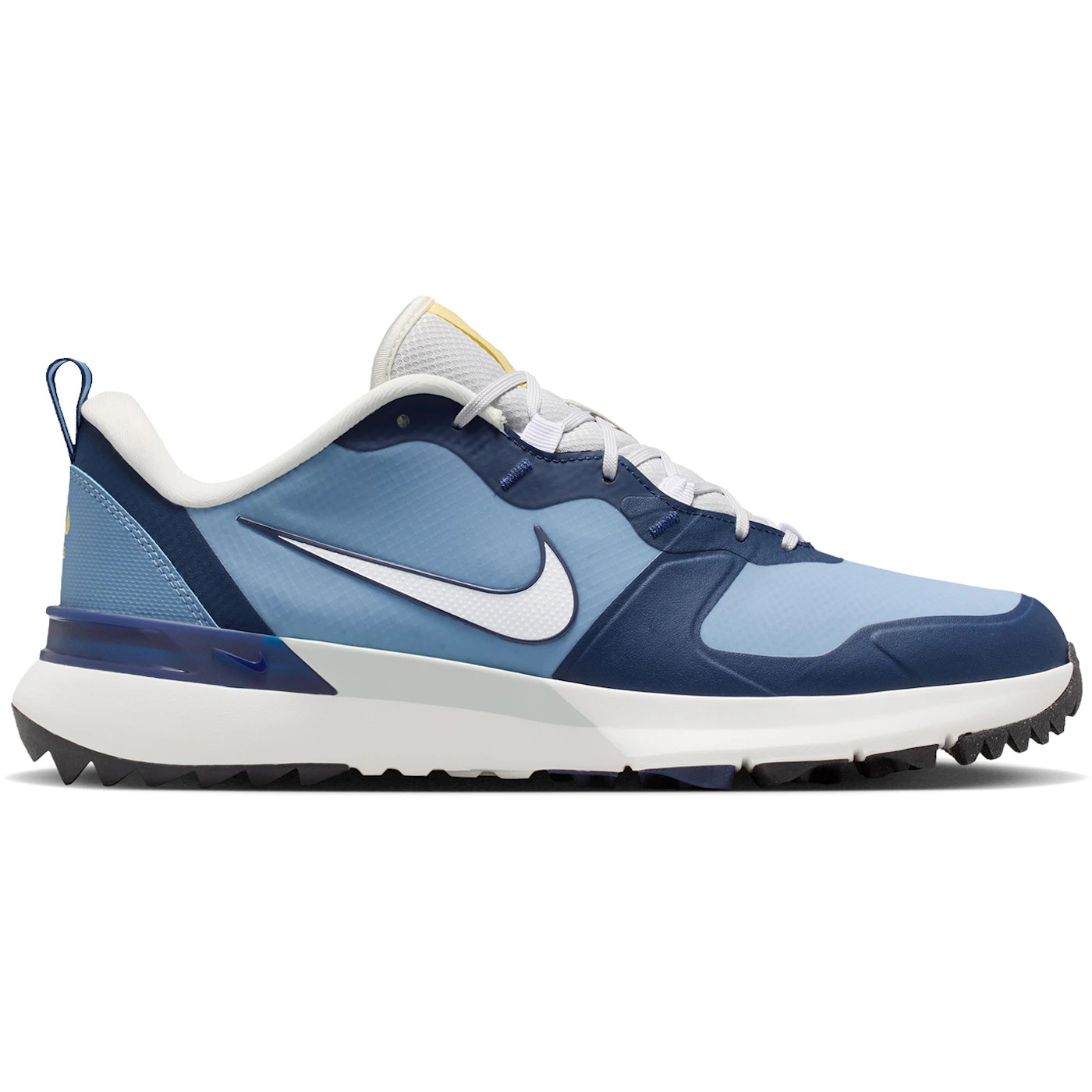 Nike Tempo Golf Work Blue Navy Soft Yellow 2