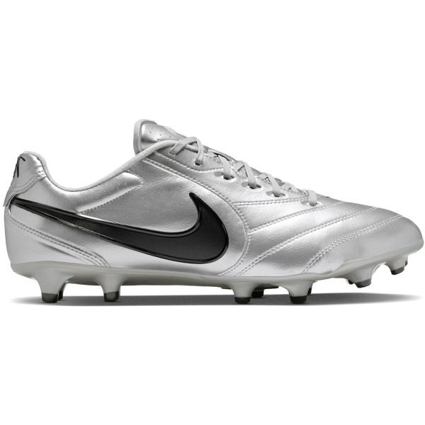 Nike Tiempo Ligera Pro FG Metallic Silver Black