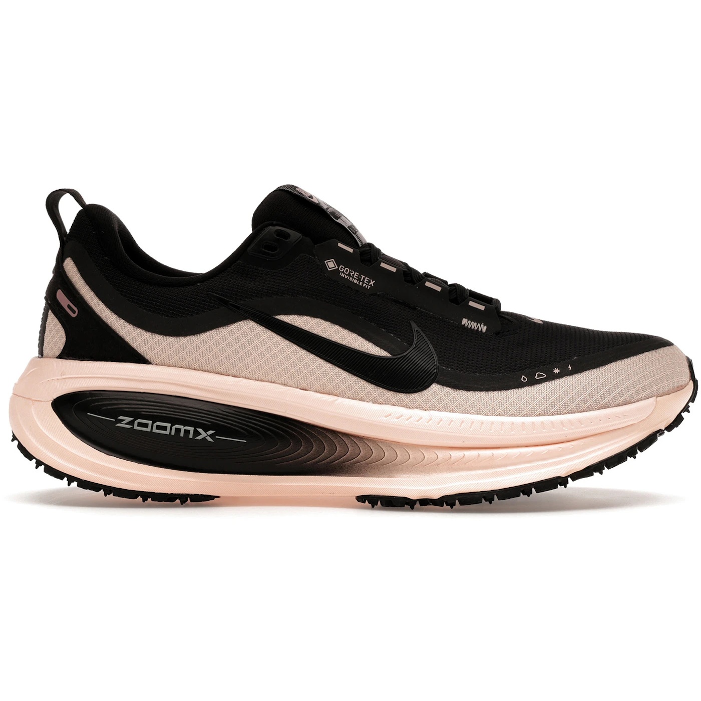 Nike Vomero 18 Gore-Tex Black Crimson Tint (Womens) 2 Nike Vomero 18 Gore Tex Black Crimson Tint Womens 1