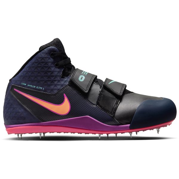 Nike Zoom Javelin Elite 3 Black Obsidian Orange Pulse