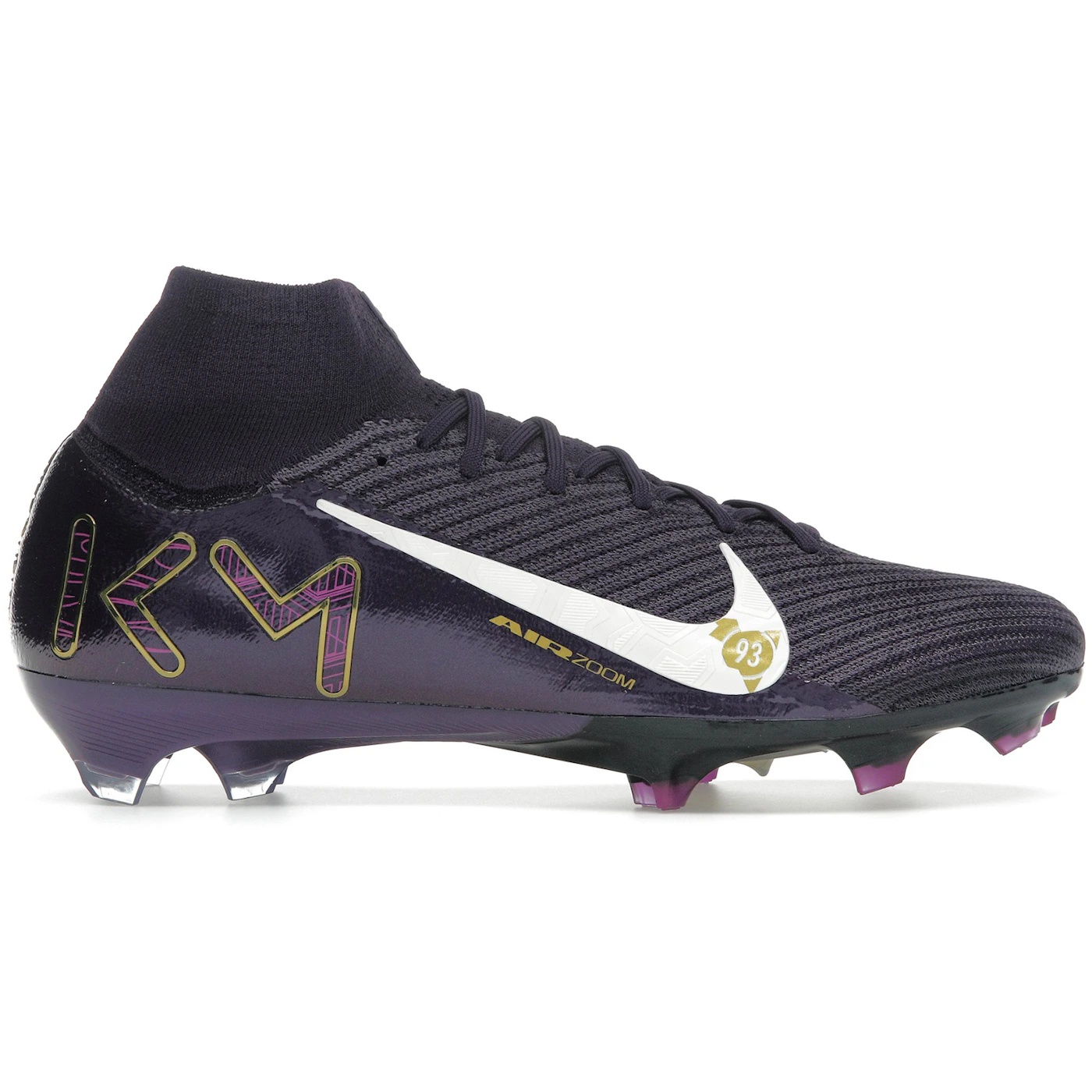 Nike Zoom Mercurial Superfly 10 Elite FG Kylian Mbappe Grand Purple 2 Nike Zoom Mercurial Superfly 10 Elite FG Kylian Mbappe Grand Purple