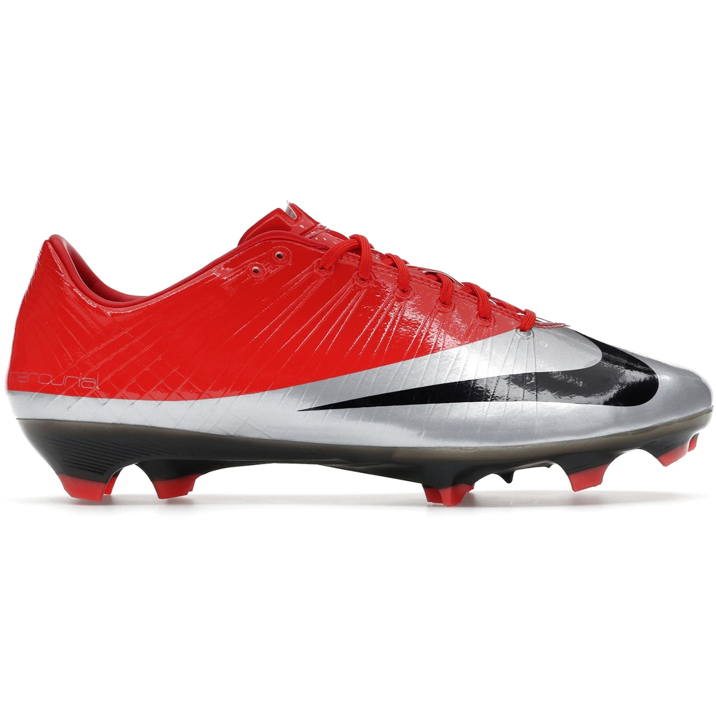 Nike Zoom Mercurial Vapor Superfly 1 RGN FG SE CR7 Max Orange Metallic Silver 4