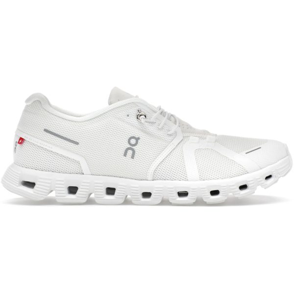 On Running Cloud 5 All White (Womens)