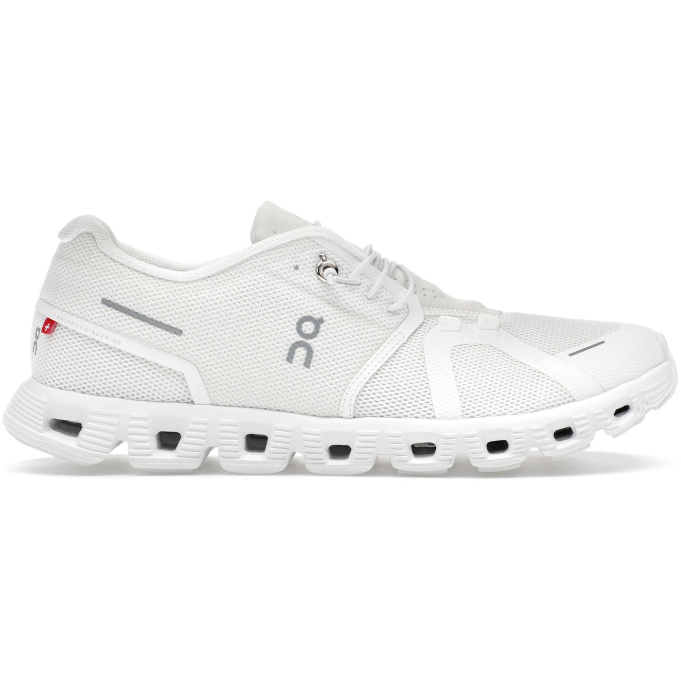 On Running Cloud 5 All White (Womens) 2 On Running Cloud 5 All White Womens 3