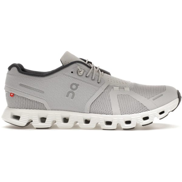 On Running Cloud 5 Glacier Grey White