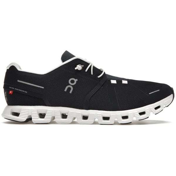 On Running Cloud 5 Midnight Navy White