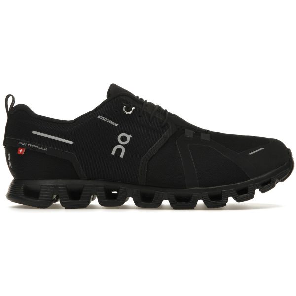 On Running Cloud 5 Waterproof All Black